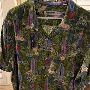 Tommy Bahama “Surfboard” menswear shirt, size XXL
